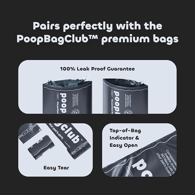 Dog Poop Bag Dispenser - Leash Mounted Durable Holder - Hands Free Essential for Dog Walking and Cleanup - Image 5