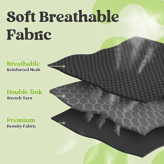rabbitgoo Dog Harness Small Sized and Leash Set, Step in Soft Vest | Breathable Mesh, Easy Wear with Hook & Loop, Light and Reflective for Walking, Multi-colored, Black & Green, XXS - Image 3