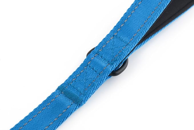 Dog Leash 6ft Long,Traffic Padded Two Handle,Heavy Duty,Reflective Double Handles Lead for Control Safety Training,Leashes for Large Dogs or Medium Dogs,Dual Handles Leads(Blue) - Image 9
