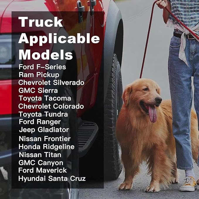 Meginc Dog Car Seat Cover for Trucks, Dog Seat Cover for Back Seat Protector F150 Ram 1500, Waterproof Dog Hammock for Truck with Mesh Window Heavy Duty Seat Cover for F-Series/GMC Sierra/Silverado - Image 6
