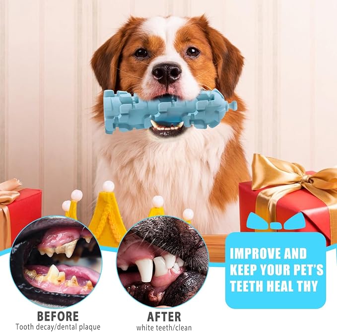 Freezable Treat Dispenser with 8 - Hours Cooling, Feeder for Large Dogs | Tough Durable Puzzle, Good for Dental Health, Easy to Clean, Portable Outdoor Camping Accessories - Image 5