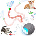 Speed 2.0 Tail Interactive Cat Toys for Indoor Cats, Moving Cat Toy | Chirping & Motion Activate Cat Toy, Smart Kitten Toys Rolling Ball Moving Ball, Electric Dog Cat Ball for Enrichment Exercise by Unknown