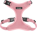 Voyager Step-in Lock Dog Harness - Pink, Medium | 17 - 21" in Chest, Adjustable, Breathable Air Mesh, Lightweight for Daily Walks, Strong Clips, Heavy Duty D-Ring by BestPetSuppliesLLC