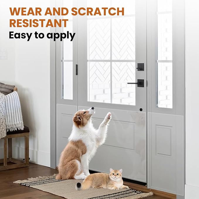 Anti Cat Scratch Furniture Protector,13Pcs Single-Sided Sticky Couch cat Scratch Protector,Couch Corner Protectors for Cats,Transparency cat Couch Protector,Cat Repellent Tape - Image 7