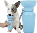 Springer Flip Dog Water Bottle | Portable Drinking Feeder with Foldable Food-Grade Silicone Bowl | One-Hand Squeeze & Leak-Proof | BPA-Free 20oz | Walking, Hiking & Camping | Puppy Essentials by Springland