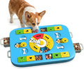 Dog Puzzle Toy, Treat Dispensing Dog Enrichment Toys, Blue | Interactive IQ Brain Stimulation, Slow Feeder Treat Dispenser, Non-Slip Durable, For Small Medium Large Dogs Cats Puppies by BlanlodyPetSupplies
