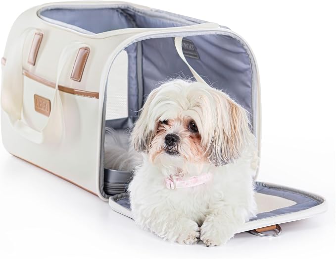 Traveler's Choice Argo Pawsport to Adventure Pet Carrier, Tan - Image 13