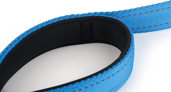Dog Leash 6ft Long,Traffic Padded Two Handle,Heavy Duty,Reflective Double Handles Lead for Control Safety Training,Leashes for Large Dogs or Medium Dogs,Dual Handles Leads(Blue) - Image 5