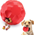 Rubber Treat Dispensing Dog Toys for Aggressive Chewers Large Breed | Dog Treat Ball for Dogs, Balls for Dogs, Interactive Dogs Toys for Boredom to Keep Them Busy, Treat Toy Ball by TROUSKAIG