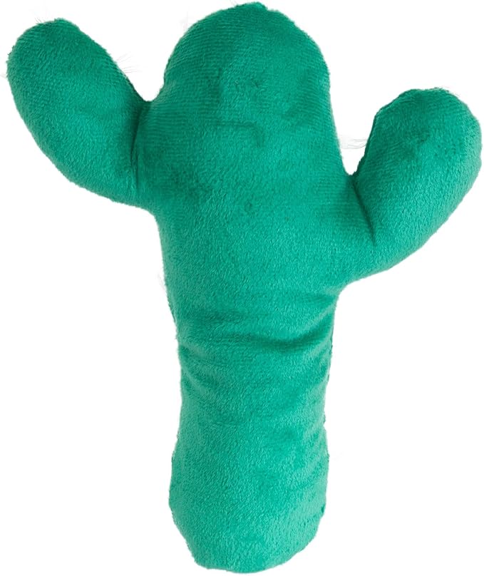 Mad Cat Big Cactus Kicker Catnip & Silvervine Crinkle Cat Toy, Pack of 1 | Encourages bunny kicks and wrestling, fun plant themed design, engaging solo play for felines, sparks natural prey instincts - Image 3