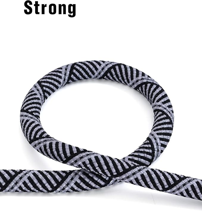 2 Pack Long Dog Leash for Training - 15FT/30FT/50FT, Reflective Rope Check Cord for Large, Medium & Small Dogs - Tie-Out Cable Lead for Hunting, Camping or Backyard - Image 4