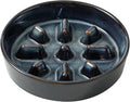 Havniva Ceramic Slow Feeder Dog Bowls, Dog Bowl Slow Feeder | 1.2 Cups Dog Slow Feeding Bowls for Small Dogs, Puzzle Dog Food Bowls for Fast Eater, Pet Slow Feeding Dish, Non-Slip by Havniva