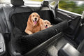 Dog Car Seat for Large Dogs Under 100 LBS,Dog Car Bed Washable Pet Travel,Super Soft Safe Removable Pet Booster Seat-Black by Sephtroth