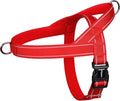 rabbitgoo Dog Harness No Pull, Quick Fit for Large Dogs with Soft Padded Handle, Chest Adjustable Reflective Pet Vest, No Choke Escape Proof for Walking Training, Red L by rabbitgoo