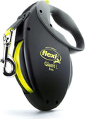 FLEXI® Giant Tape Retractable Dog Leash, Large, 26 ft - Black | German engineered, original flexi leash, durable quality for dogs up to 110 lbs, tangle-free, walking, reliable brake system by Flexi