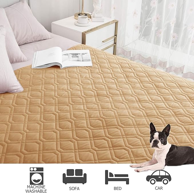 Ameritex Waterproof Dog Bed Cover Pet Blanket for Furniture Bed Couch Sofa Reversible - Image 5