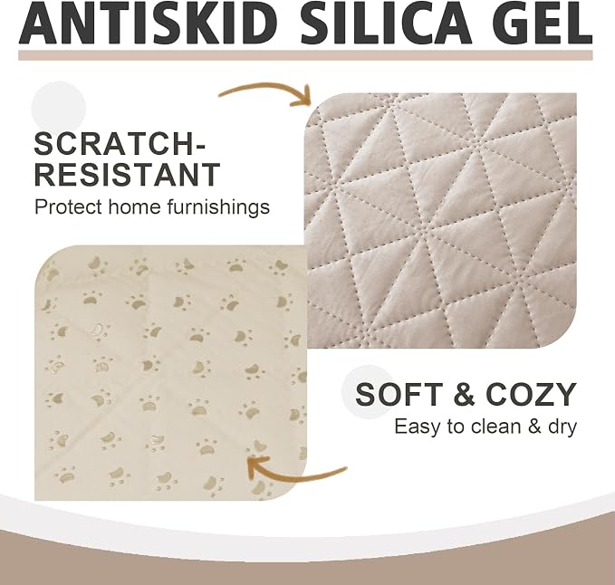 Ameritex Sofa Cover Waterproof for Seats Couch Cover for Dogs Pet Couch Cover Velvet for Chair Loveseat Sofa Machine Washable - Image 4