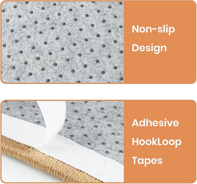 Extra Large 31.5" Cat Scratcher Bed & Mat Set | Cat Scratch Pad&Bed – Cat Wall Scratcher Protects Sofas and Furniture – Ideal for Indoor Cats to Scratch and Rest - Image 7