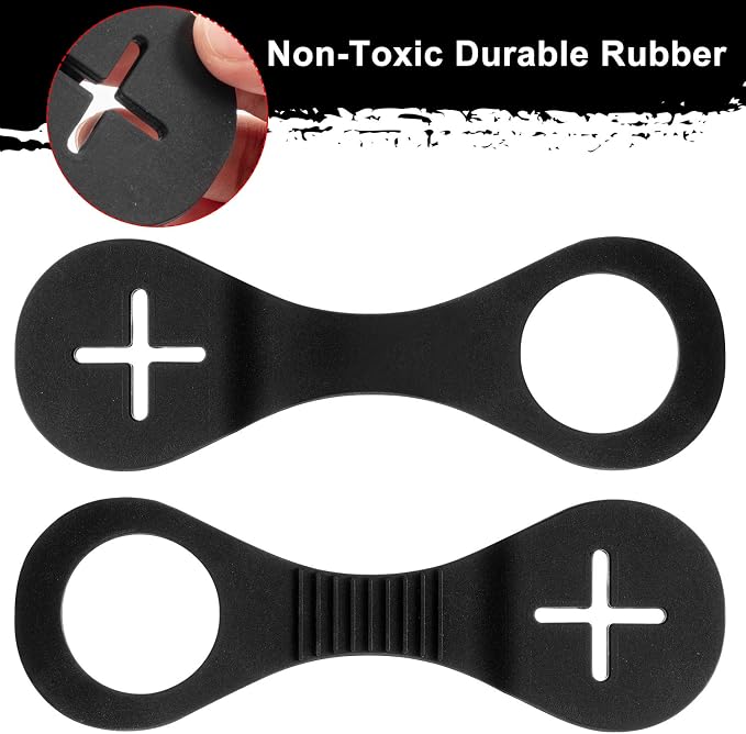 Boao 4 Pieces Pet Poop Bag Holder for Leash Dog Waste Bag Carrier Handy and Easy Use Dispenser Accessories - Image 3
