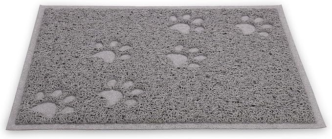 Bulk buys Cat Litter Mat. Traps Litter. Soft Non-Slip Surface. Easy to Clean. 11.5 x 15.75 in Gray Mat for Litter Box Area - Image 2