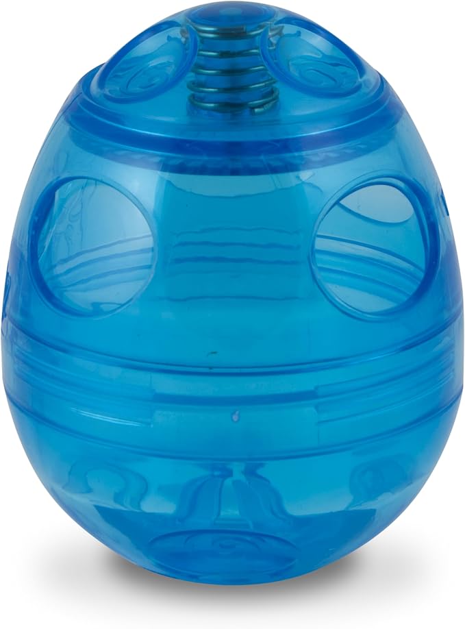 PetSafe Egg-Cersizer Interactive Cat Slow Feeder Toy | Kibble and Treat-Dispensing Cat Toy for Portion Control and Fast Eaters, Improves Digestion, Enrichment Exercise by PetSafe