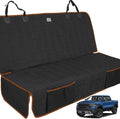 Reliadura Back Seat Cover for Dogs, Washable Bench Seat Covers for Trucks,Nonslip Truck Seat Cover Protector for F150/Ram1500/GMC Sierra/Toyota/Chevrolet Silverado,Car Seat Covers for Dogs by Reliadura