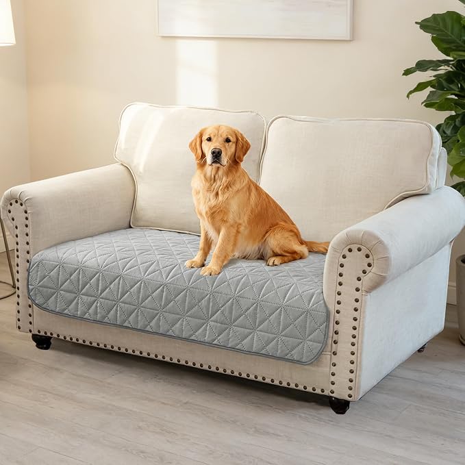 Ameritex Sofa Cover Waterproof for Seats Couch Cover for Dogs Pet Couch Cover Velvet for Chair Loveseat Sofa Machine Washable - Image 5