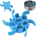 Dog Slow Feeder Bowls Silicone Spiral Pet Food Feeder Insert to Slow Eating | Durable Non-skid Compatible with Stainless Steel, Glass & Ceramic Slow Feeder Dog Bowls for Small Medium Large Breed Dogs by Anipaw