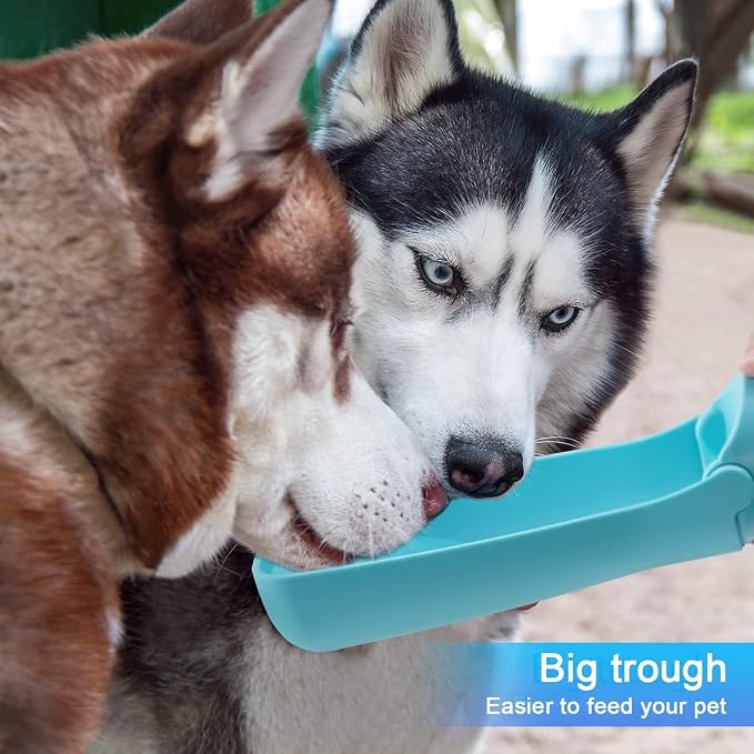 SOICTA Portable Dog Small Animals Water Bottle for Walking 19 OZ or 12 OZ Pet Water Bottles for Puppy Medium Large Dogs Little Animals Water Dispenser Dog Small Animals Water Bowl - Image 6