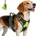 Joytale No Pull Dog Harness Medium Sized Dog, Front Clip, Green | Grab Handle for Instant Control, Padded & Adjustable Vest, Sturdy Metal D-Rings, for Safe Training & Daily Walking by Joytale