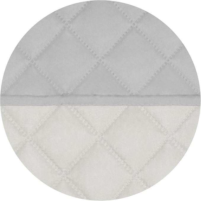 PureFit Reversible Chair Sofa Cover Dog Couch Covers for Sofa, 25.5 in | Light Gray/Ivory, Water Resistant Couch Protector, Washable Pet Couch Cover with Non Slip and Elastic Straps For Kids - Image 5