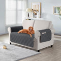 TAOCOCO Waterproof Loveseat Covers for Dogs, Non Slip Couch Cover, 2 Seater | Washable Love Seat Covers with Arms for 2 Cushion Couch, Dog Sofa Cover Protector, Pockets & Backless Design, Charcoal Gray by TAOCOCO