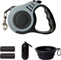 Retractable Dog Leash Automatic Telescopic Tractor Dog Tape | Pet Tape 10/16 FT Durable and Convenient, with Folding Bowl, Dispenser, Rubbish Bags, Suitable for Small and Medium Dogs by LIEVUIKEN