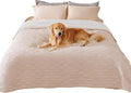 Luciphia Waterproof Couch Cover for Dogs, Non-Slip Pet Sofa Protector | Non-slip waterproof couch cover scratch-resistant machine washable protects sofa bed from spills fur, Light Beige, 82" x 120" by luciphia