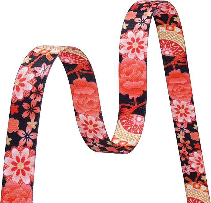 Mihqy Dog Collar for Small Dogs Puppy Cats, Floral Red Flower A,XS | Neck Fit 7.9"-11.8", Multiple Patterns，4 Sizes for Small Medium Large Dogs, Comfortable for Walks and Outdoor Hikes - Image 4