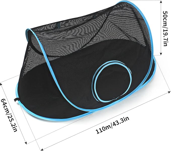 INTURN Cat Furniture Tent for Indoor and Outdoor Playpen Portable Cat Tunnels, Outdoor Kennel (Play Kennel) - Image 7