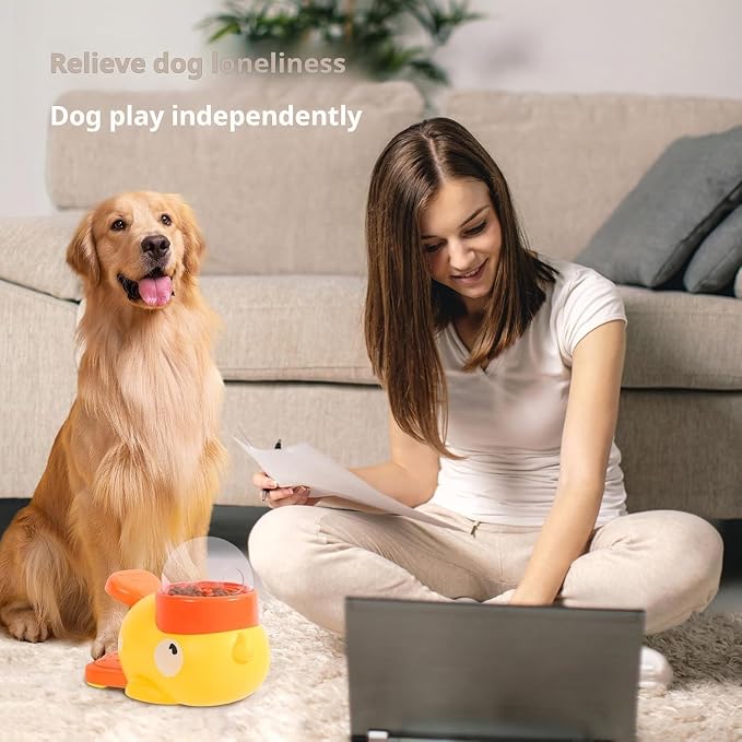 Small Dog Interactive Treat Dispenser Toy, Food Puzzle Slow Feeder | Interactive Slow Feeder Puzzle & Food Dispensing Toy, Mental Stimulation Puppy Chew Toy for Healthy Digestion & IQ Training - Image 7