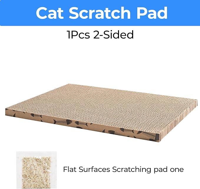 Cat Scratcher Cardboard Cat Scratching Board Cat Scratchers for Indoor Cats Cat Scratching pad (1pcs) - Image 5
