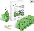 Dog Poop Bags Rolls with Dispenser 150 Count Biodegradable Poop Bags for Dog and Cat Ocean Soap Scented Waste Bag Leak Proof Doggie Poop Bag Doggy Trash Bag Green by MYGODPET