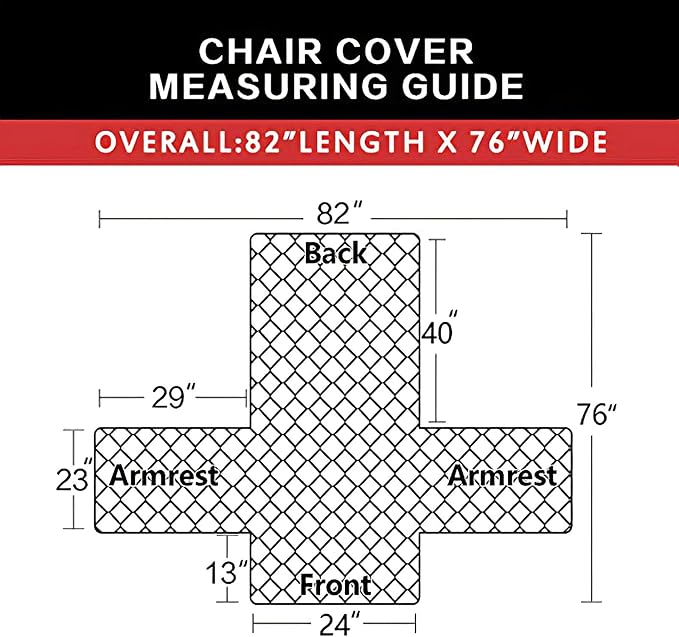 Easy-Going Reversible Couch Cover, Small Chair, Dark Blue/Ivory | Machine Washable Slipcover For Dogs, Water Resistant Furniture Mat For Living Room, Non-Slip Sofa Cover, Pet Friendly - Image 6