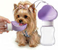 Portable Dog Water Bottle, Travel Bowls, Doggy Food Container | Puppy Drinking Bottle Dispenser | Small Dogs Needs | Gift for Dog Lover | Pet Travel Essentials Boy Dog Accessories by Unknown