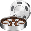 Feedoo Slow Feeder Dog Bowl Large Breed 4-Cup, Double-Wall Stainless Steel | Spiral Maze Design • Slows Down Fast Eaters • Heavy Duty Non-Slip Base • Dishwasher Safe • For Large & Giant Breeds by BestforYourPetsHealth