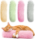 Catnip Cat Toys 4 Pack, Soft Cat Pillow Kicker Toys with Crinkle Sound, Interactive Cat Plush Toys for Indoor Cats and Kittens by Unknown