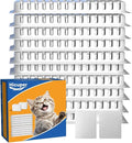 Hicuper Replacement Filter for 108oz/3.2L Cat Fountain (Model:PET-HS001-US) | 10 Filters + 2 Sponges,Maching 108oz/3.2L Cat Water Fountain,6 Month Set by PetHealthUpgrade