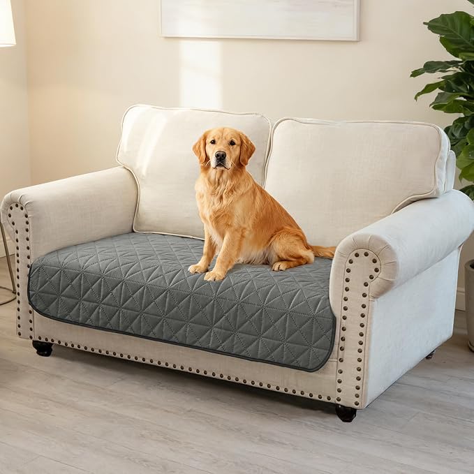 Ameritex Sofa Cover Waterproof for Seats Couch Cover for Dogs Pet Couch Cover Velvet for Chair Loveseat Sofa Machine Washable - Image 5