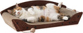 ZOMISIA 26'' Cardboard Cat Scratcher Bed - Large Scratcher Couch for Indoor Cats, Orthopedic Scratching Board, Lounger Scratching Couch with Bells by Zomisia