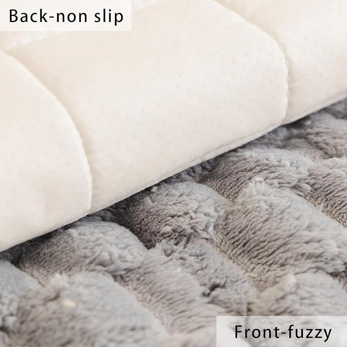 Plush Pet Sofa Covers Dogs Washable Non slip Couch Protector Cushion Cover | Dog friendly scratch-proof sofa protector fits I-shape armchair,loveseat,recliner,sectional couch pads - Image 4