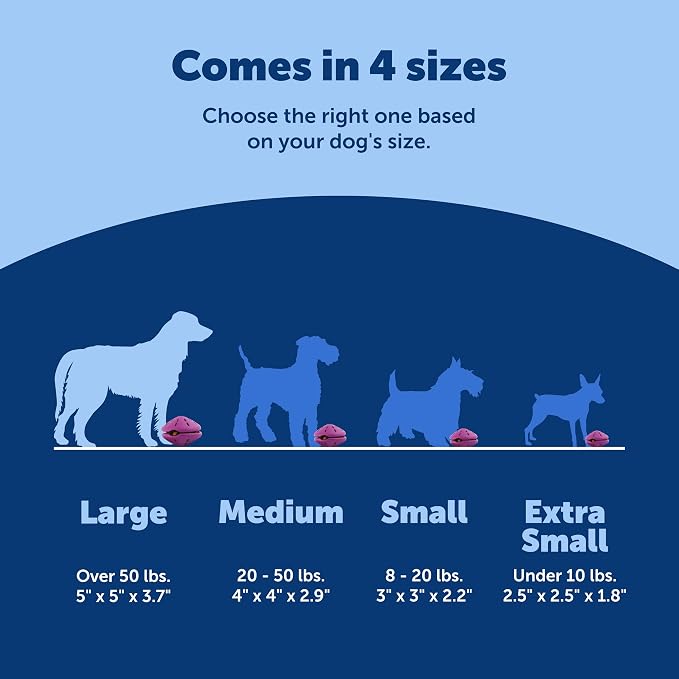 PetSafe Busy Buddy Twist 'n Treat Dispensing Dog Toy, Large | Twist Halves Apart for Quick Treats or Closer for a Challenge, Patented Treat Meter, Top-Rack Dishwasher Safe - Image 6
