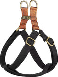 Step in Dog Harnes for Small Dogs, Black, S, Chest 14-22" | Freedom Nylon Dog Halter Vests with Metal Buckles, Easy On and Off, Adjustable Straps, Escape-Proof, Easy Walking Training by Didog