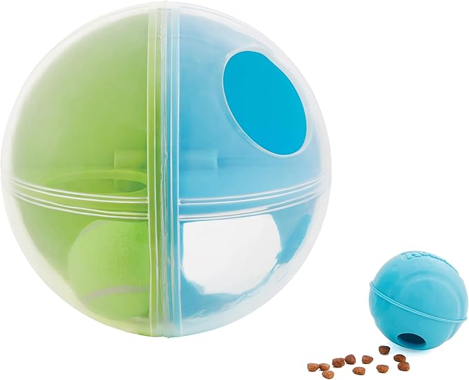 Outward Hound by Nina Ottosson A-Maze Ball Dog Treat Puzzle Ball, Level 2 Intermediate, Green by OutwardHound